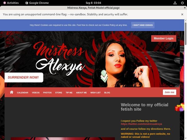 Account Mistress Alexya Gratis