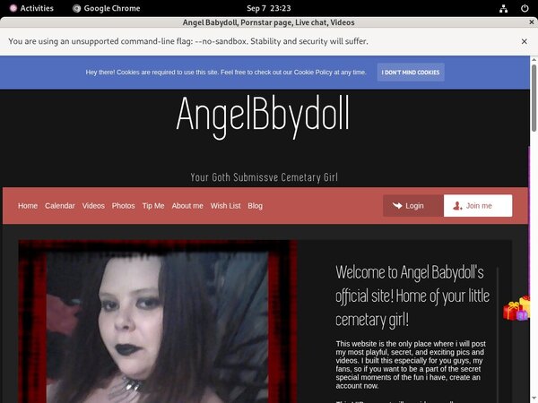 Angel Babydoll Account New