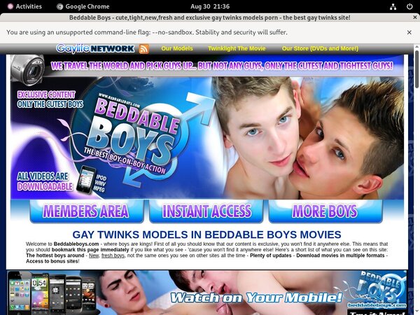 Beddableboys.com Free Xxx