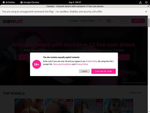 Camlust Free Tube