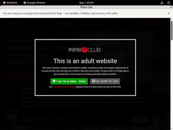 Club PinkO Passwords