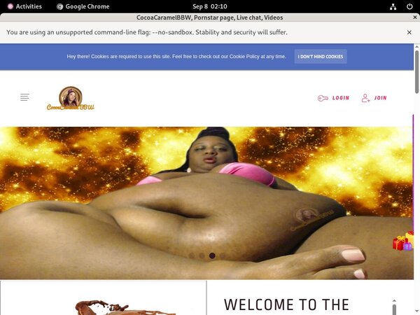 Cocoacaramelbbw Join By EU Debit
