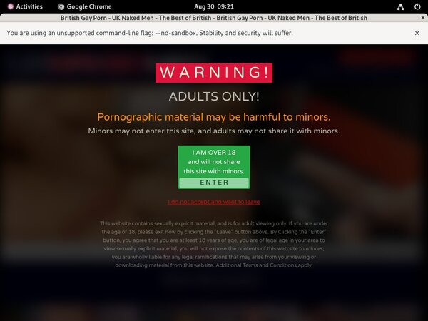 Cracked UK Naked Men Account