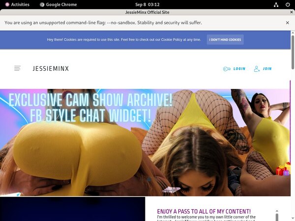 Discount Jessieminxxx.com Sign Up