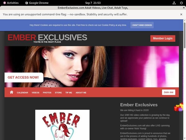 EmberExclusives Login Codes