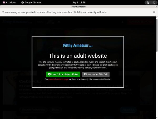 Filthyamateur.net Segpay