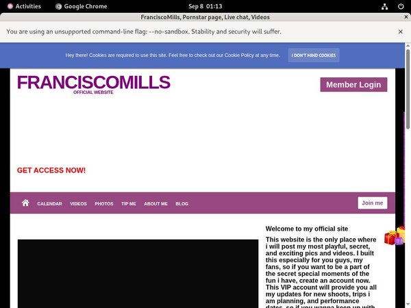 Franciscomills.modelcentro.com With Directpay
