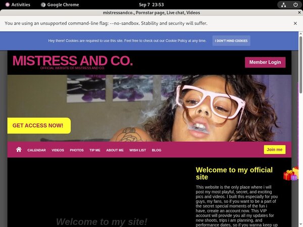 Free Account Mistressandco.