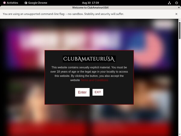 Free Clubamateurusa.com Accounts And Passwords