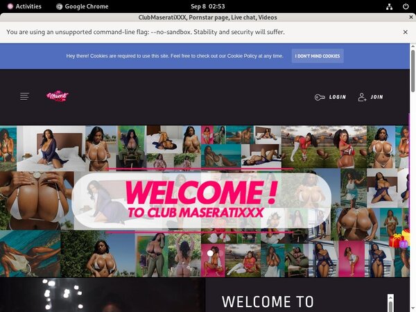 Free Passwords ClubMaseratiXXX