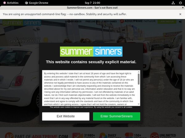 Free Trial For Summersinners