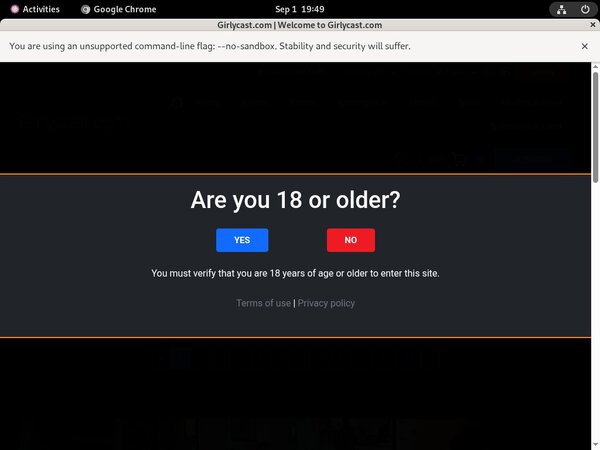 GirlyCast.com Free Trial Link