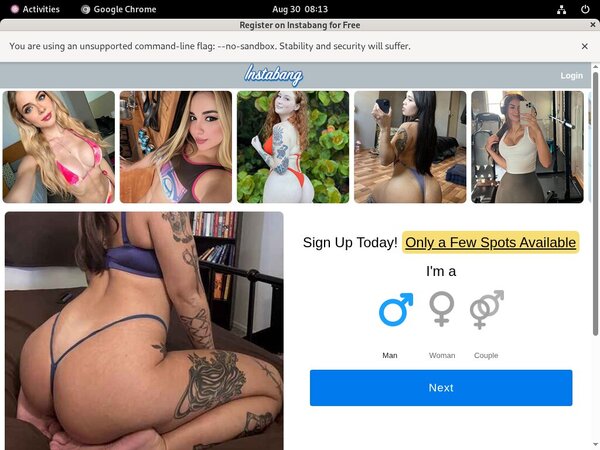 Instabang Sample