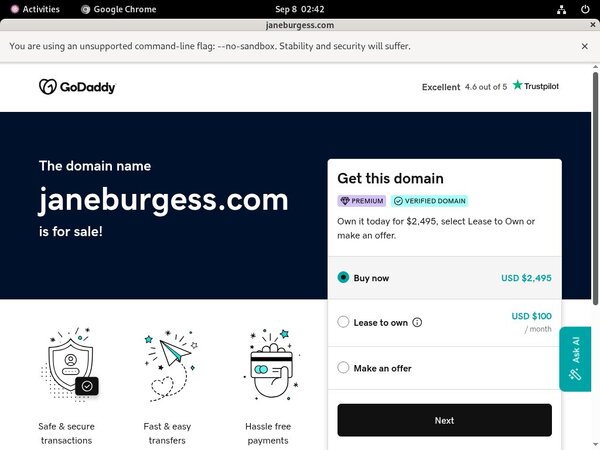 Jane Burgess Paypal Purchase