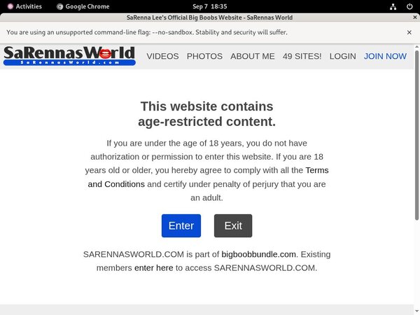 Join SaRennas World