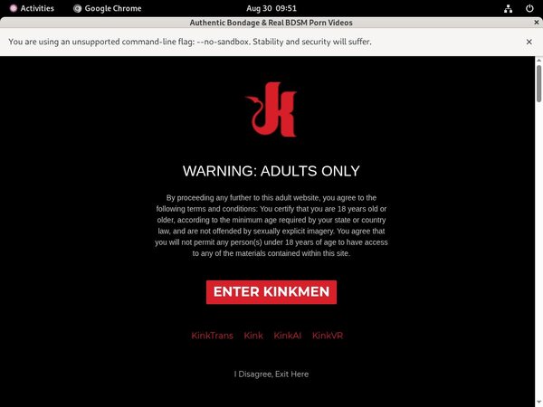 Kinkmen Login Ids