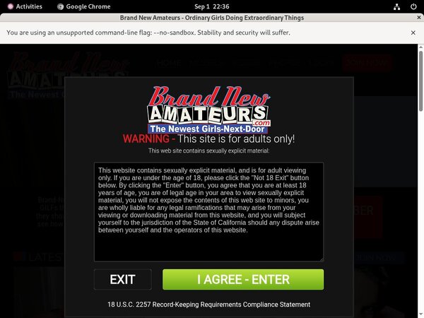 Limited Brandnewamateurs.com Discount