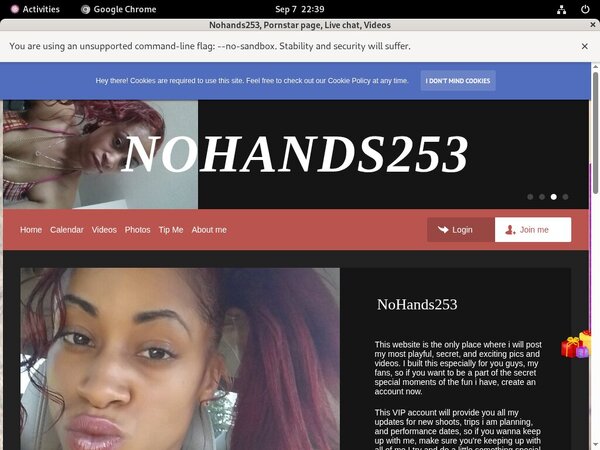 New Nohands253 Videos
