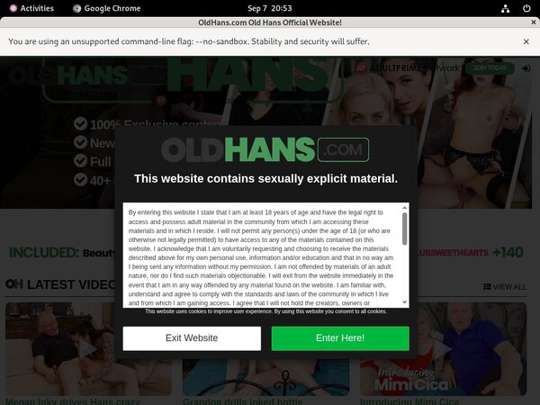 New Oldhans Porn