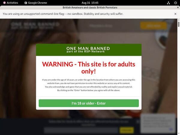 Onemanbanned.tv Discount Form