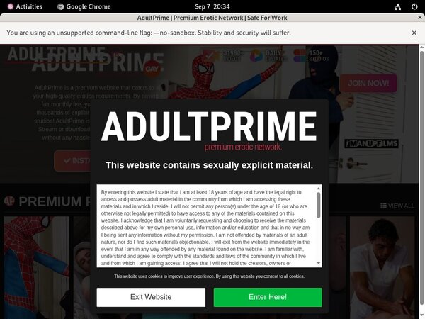 Pass For Adultprime