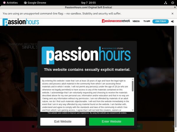 Passionhours.com Buy Membership
