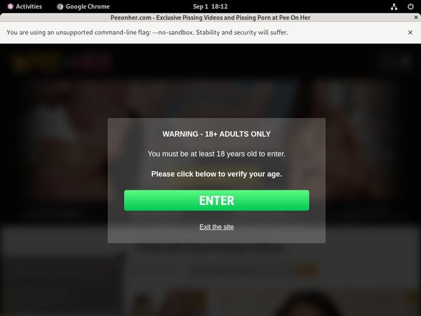Peeonher.com Logins Free