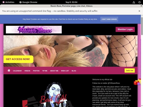 Raven Roxx Free Trial Offer