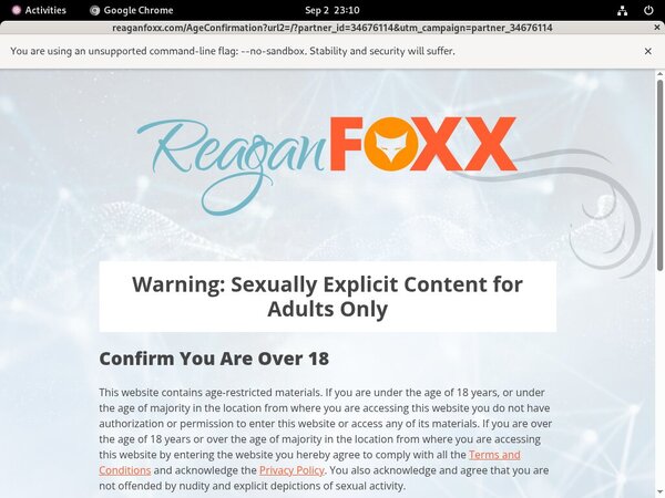 Reagan Foxx With IBAN