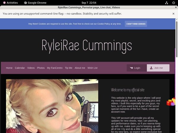 Ryleirae.modelcentro.com Daily Pass