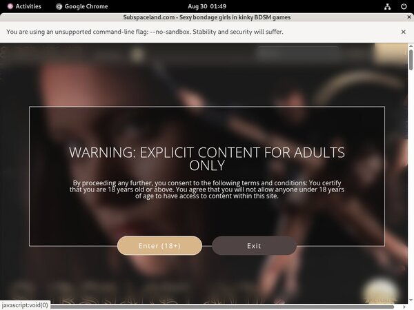 Subspaceland Membership Free