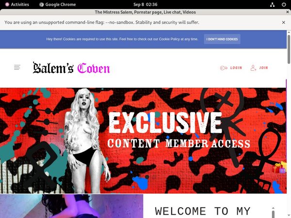 TheMistressSalem Without Paying