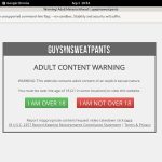 Trial Membership For Guys In Sweatpants