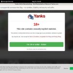 Username And Password For Yanks.com