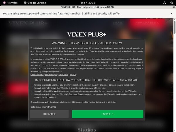 Vixen Plus Become A Member