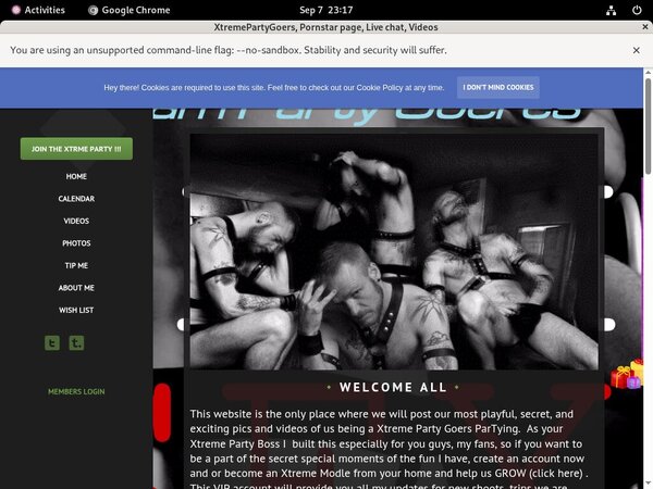 Xtremepartygoer.modelcentro.com New Porn