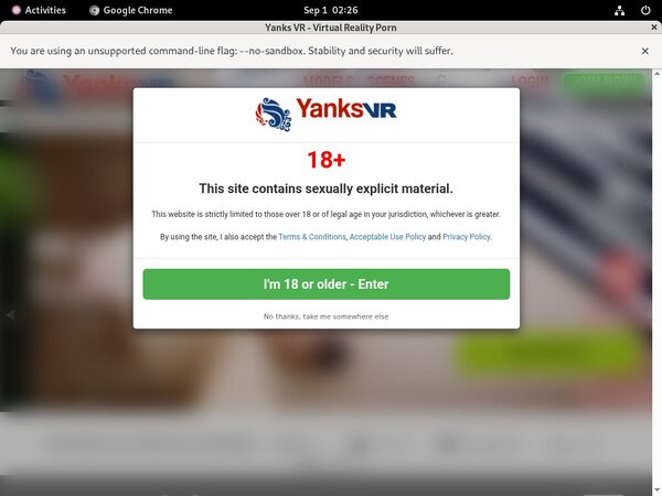 Yanks VR Sex.com