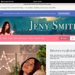 JenySmith Website Accounts
